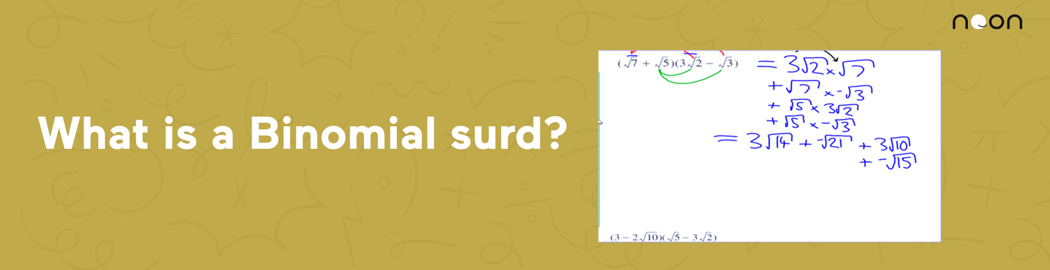 Binomial surd