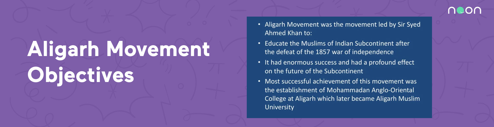 Aligarh Movement Objectives