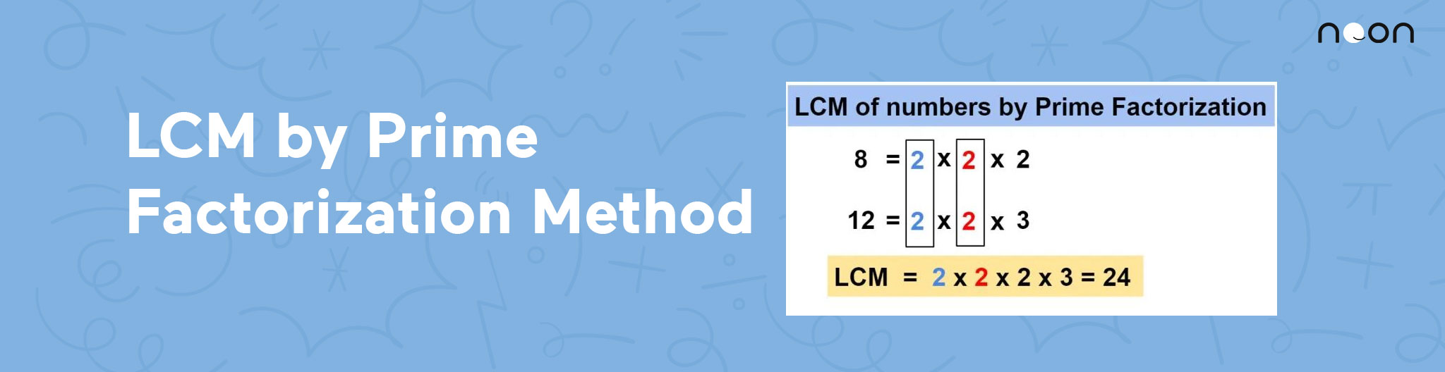 LCM Prime Factorization