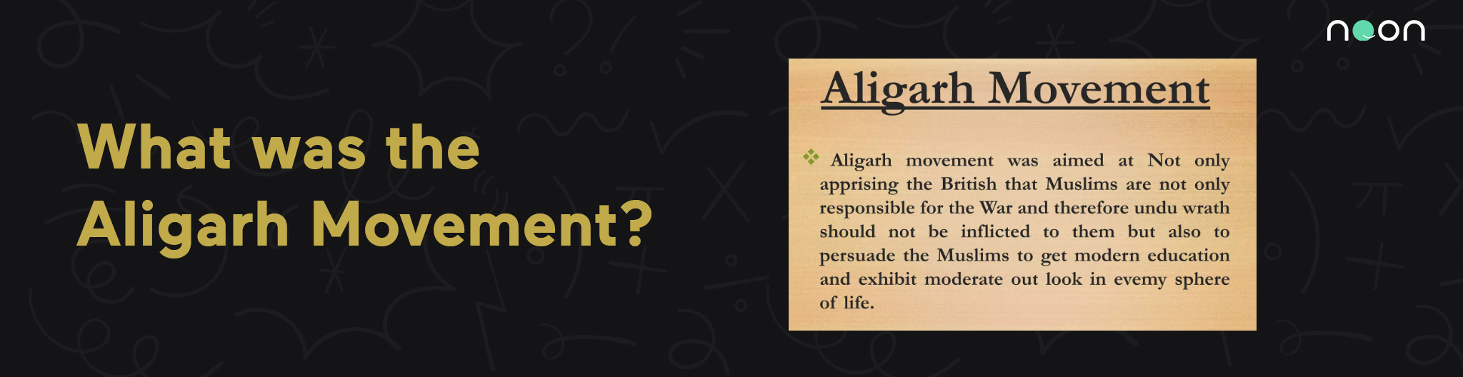 What was the Aligarh Movement