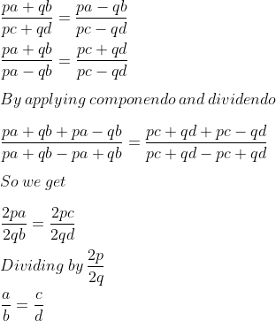 If pa qb pc qd pa qb pc qd prove that a b
