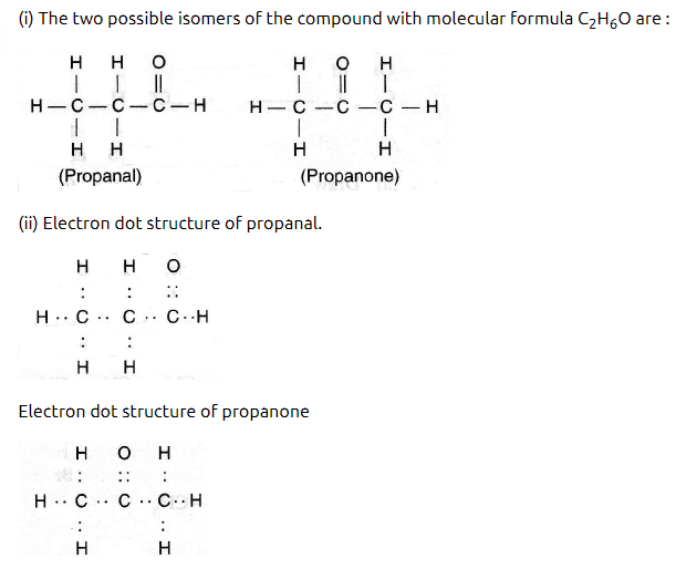 Draw The Possible Isomers Of The Compound With Molecular Formula C3h6o